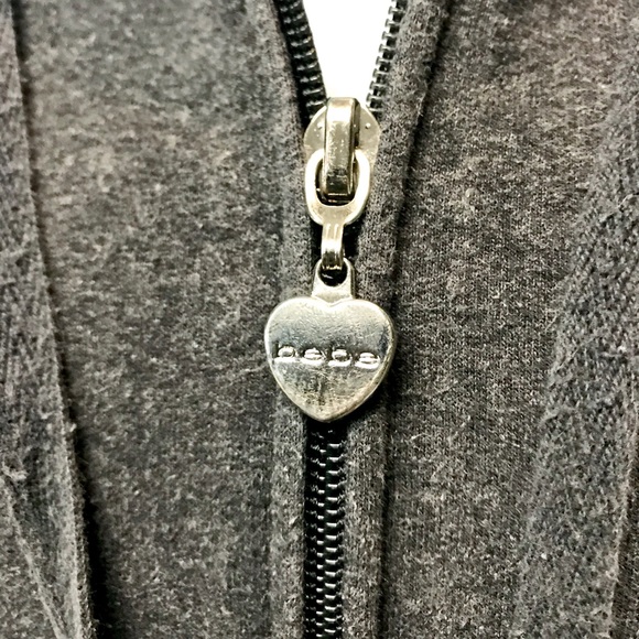 EUC 🌸 BEBE Full-Zip Lightweight 💎Hoodie Jacket - Picture 6 of 15